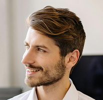 Michael Brennan in een portret, CTO en leider in fintech, crypto en technologie